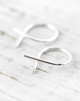 Boucles d'oreilles petits rubans