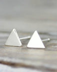 Boucles d'oreilles petits triangles