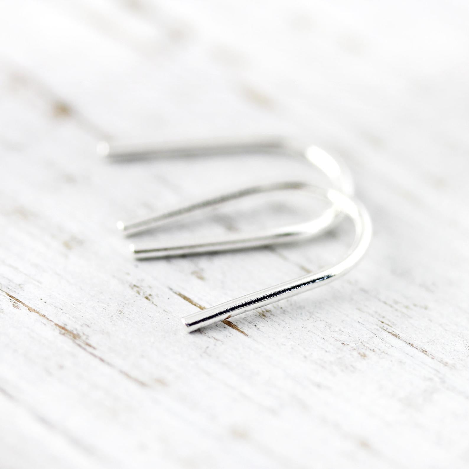 Boucles d'oreilles en U