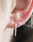Boucles d'oreilles en U