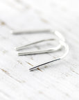 Boucles d'oreilles en U