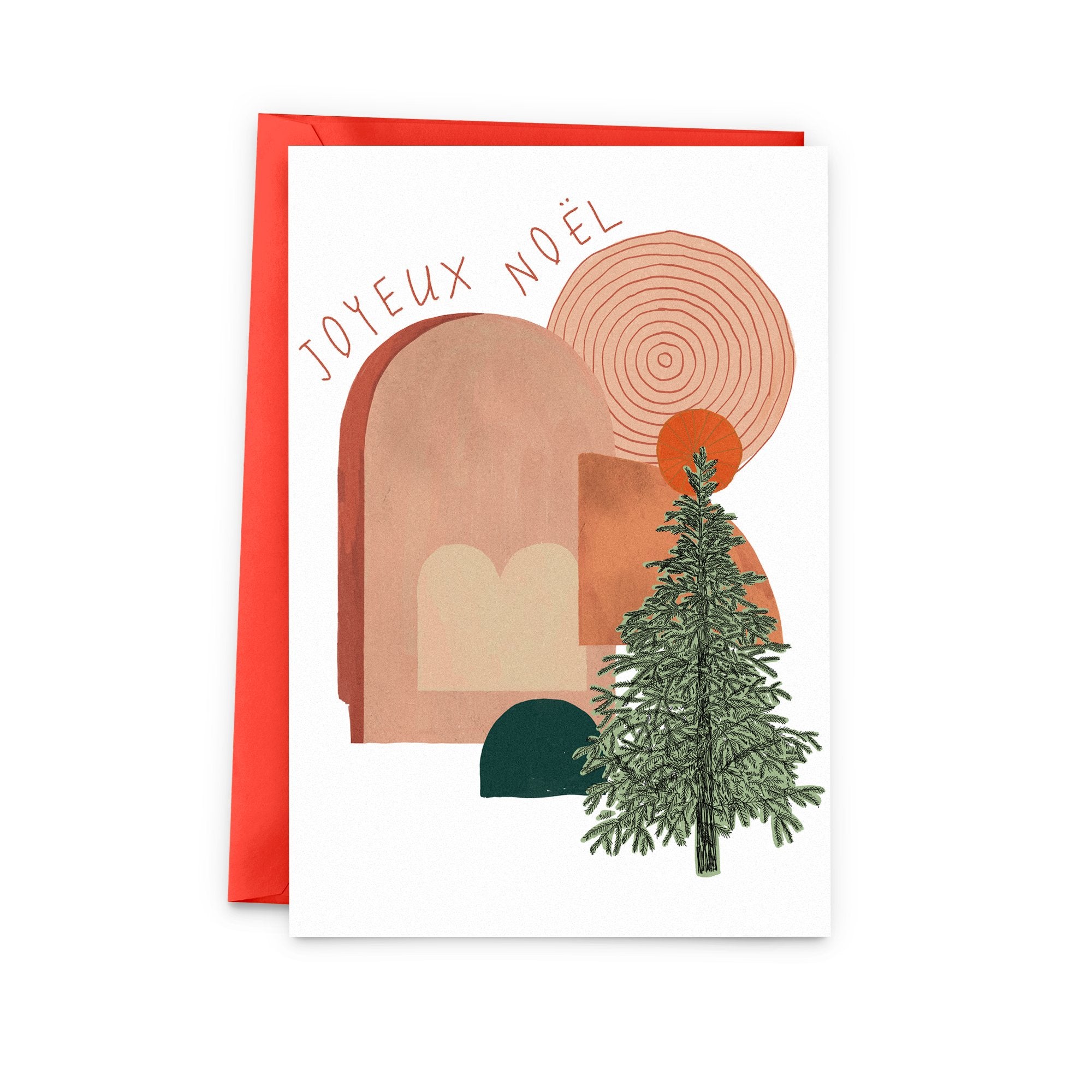 California Christmas Greeting Card