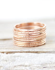 Choix de bagues extra fines 0.8mm