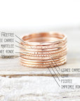 Choice of thin rings 1mm
