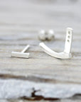 Boucles d'oreilles Ear Jackets perles ou barres