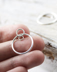 Ear Jackets circles earrings