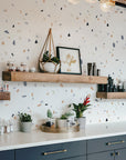 Wall stickers - Granito (pink or blue)