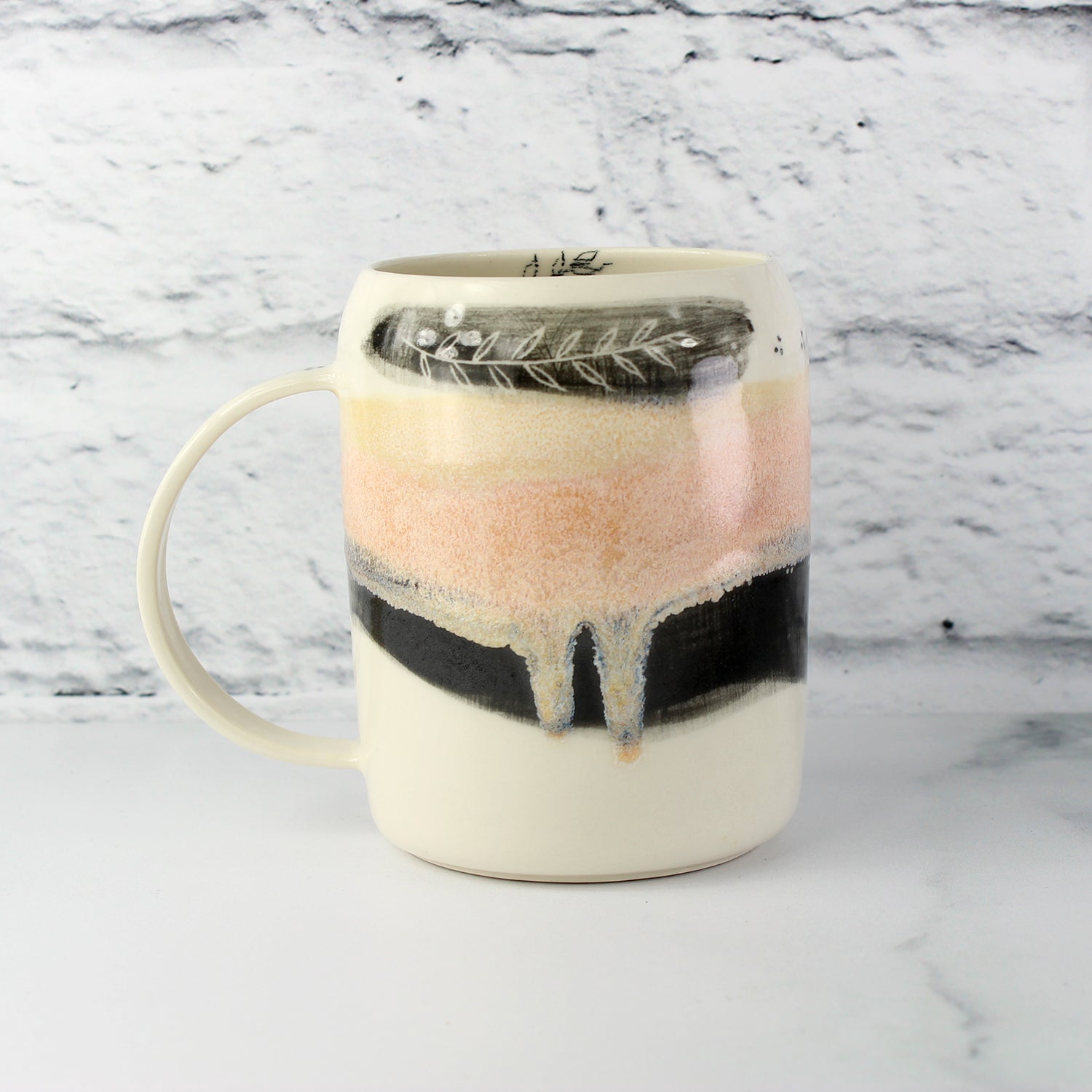 Porcelain Snake Beer Mug