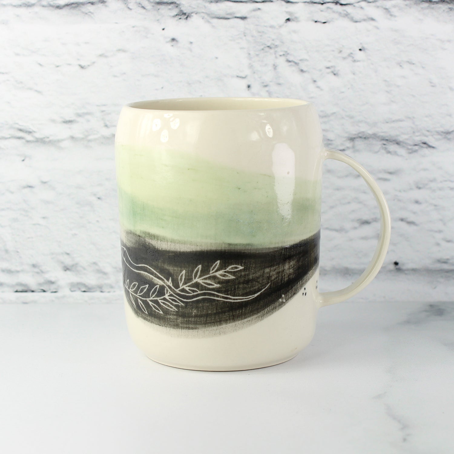 Porcelain Snake Beer Mug