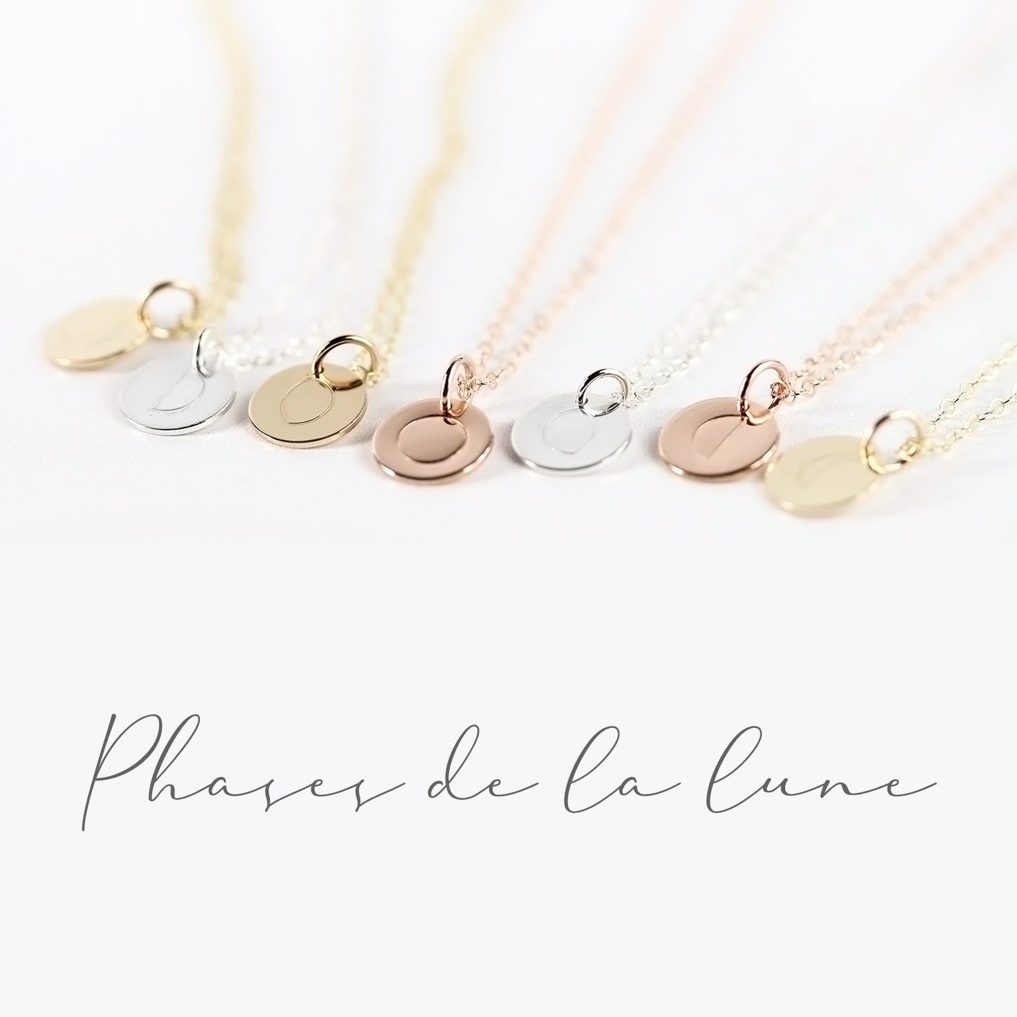 Collier Phases de la lune