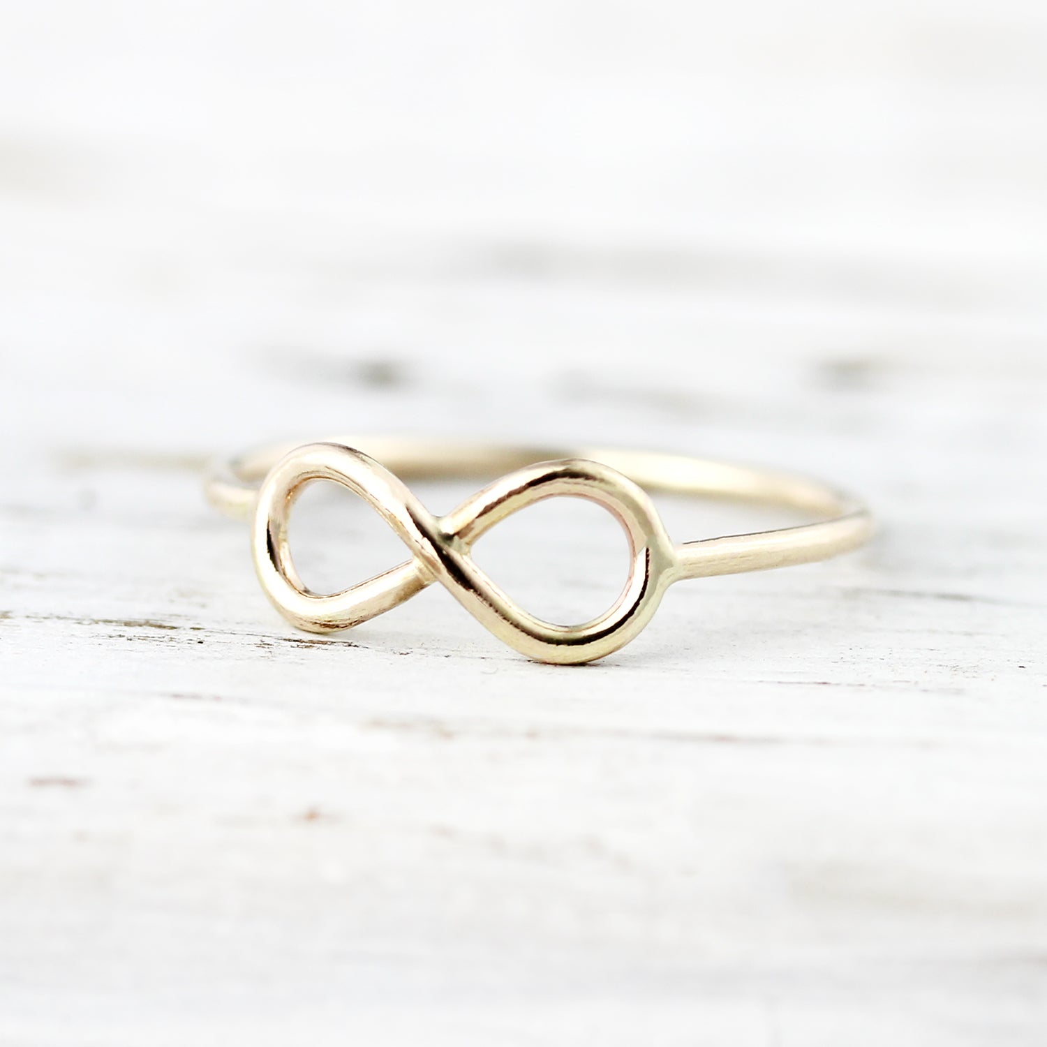 Infinity symbol ring