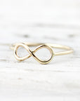 Infinity symbol ring