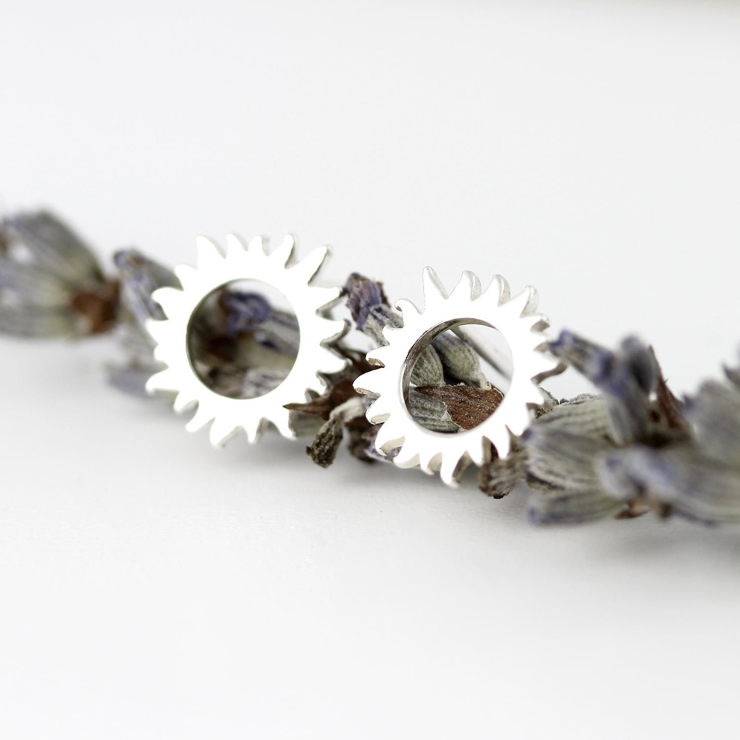 Boucles d'oreilles soleils