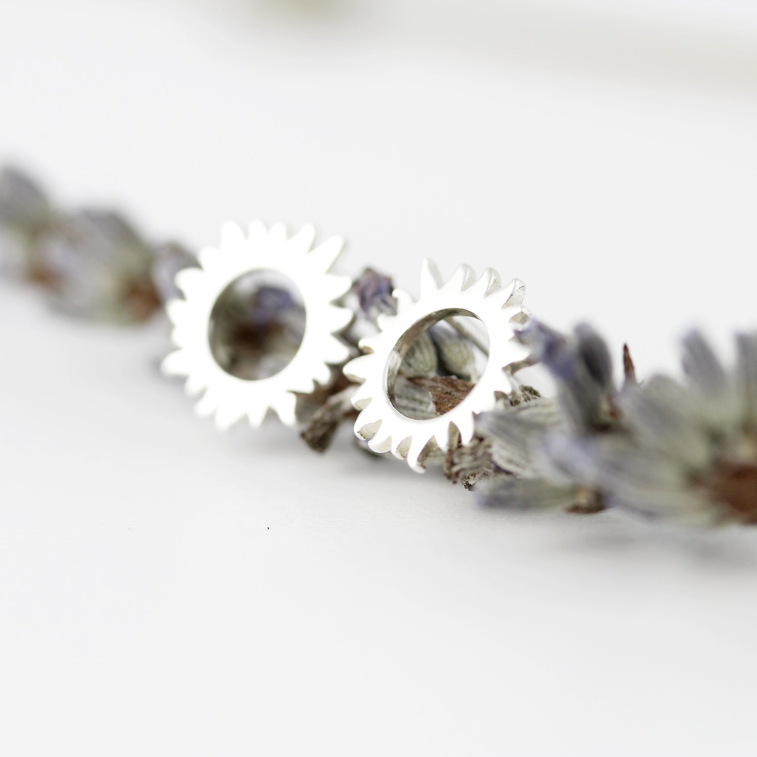 Boucles d'oreilles soleils
