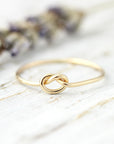 Thin Knot Ring