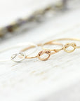 Extra thin knot ring