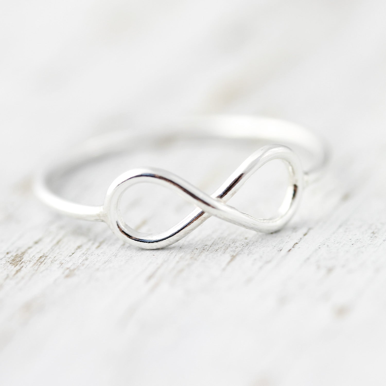 Infinity symbol ring