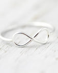 Infinity symbol ring
