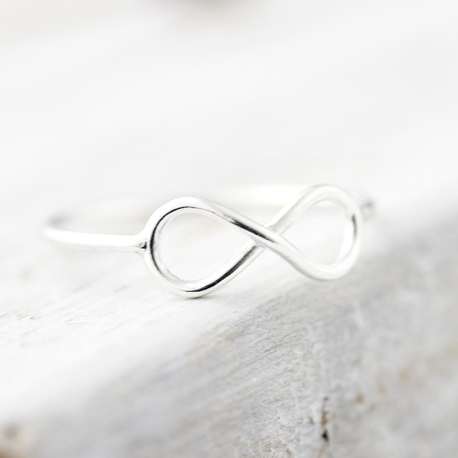 Infinity symbol ring