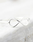Infinity symbol ring