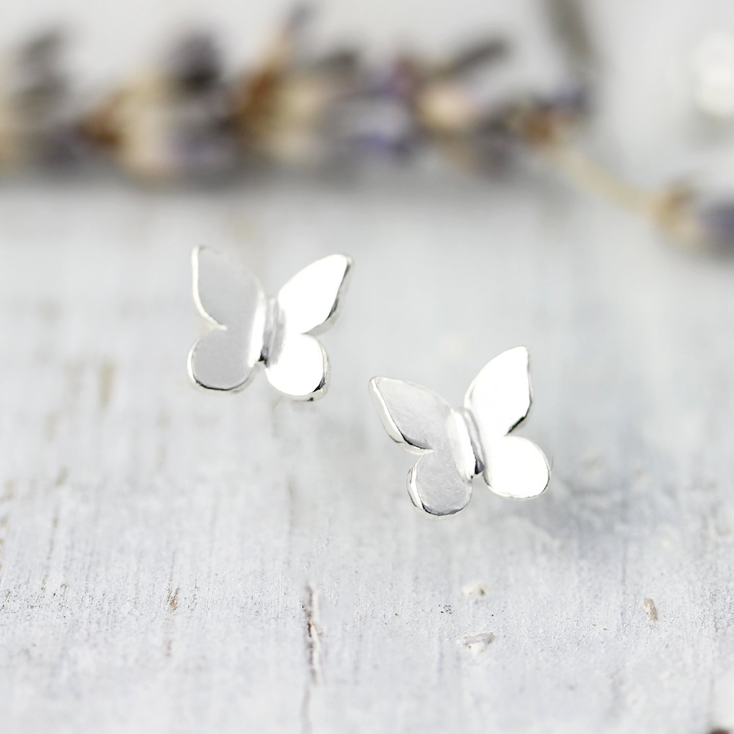 Boucles d'oreilles papillons
