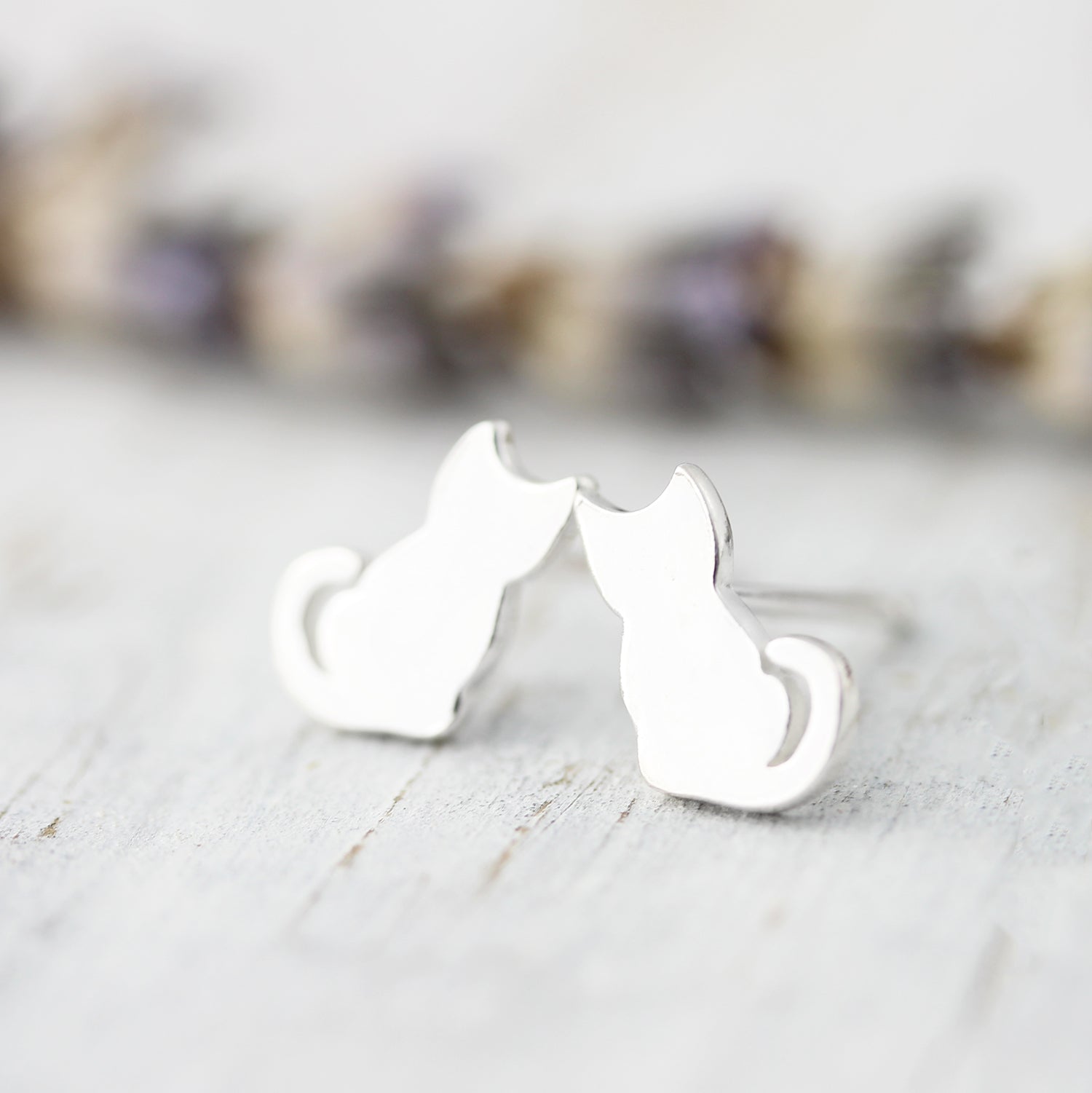 Boucles d'oreilles petits chats