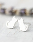 Boucles d'oreilles petits chats