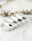 Chunky ring with printed pattern