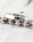 Bague chunky motif ligné