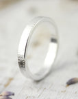 Bague chunky motif ligné