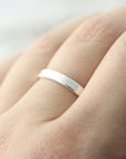 Bague chunky motif ligné