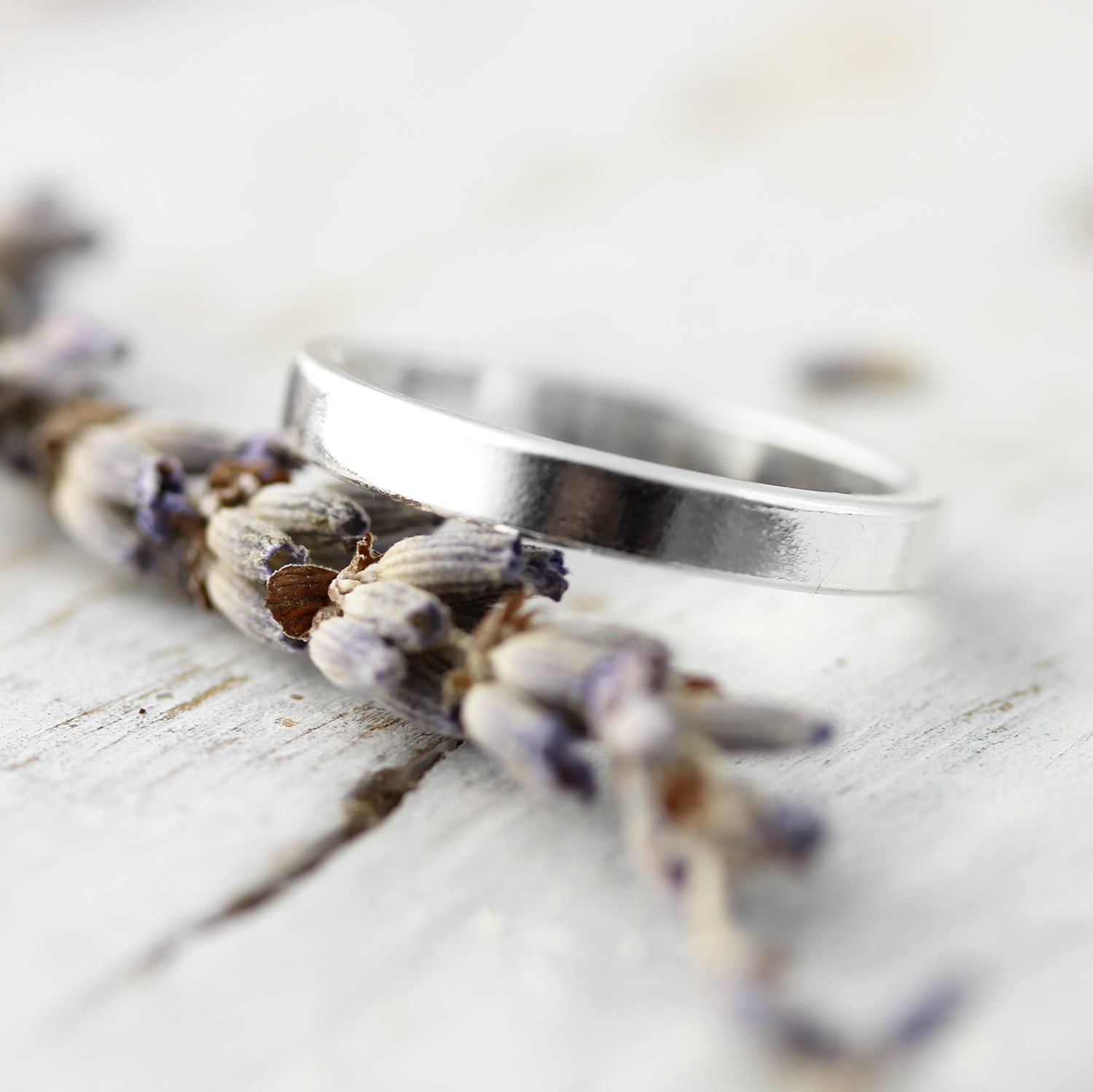 Bague chunky lisse