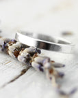 Bague chunky lisse