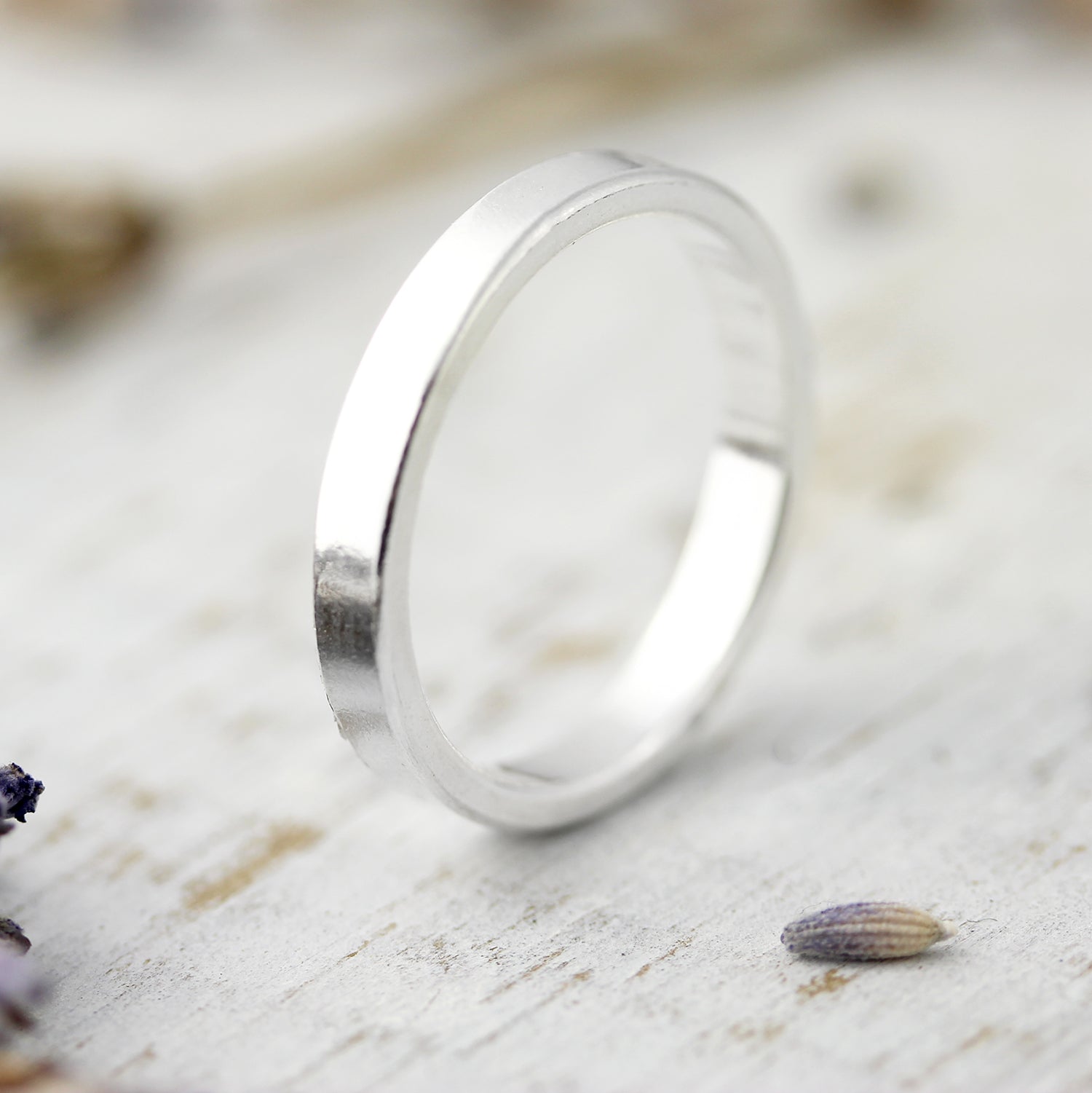 Bague chunky lisse