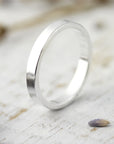 Bague chunky lisse