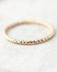 Bague large froissée 1.6mm