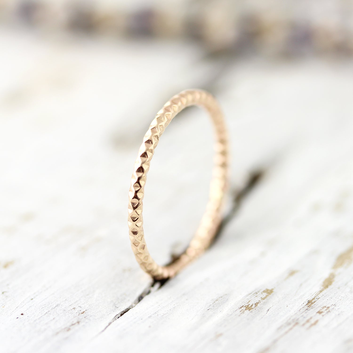 Bague large froissée 1.6mm