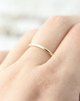 Wide smooth ring 1.6mm