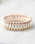 Wide dotted ring