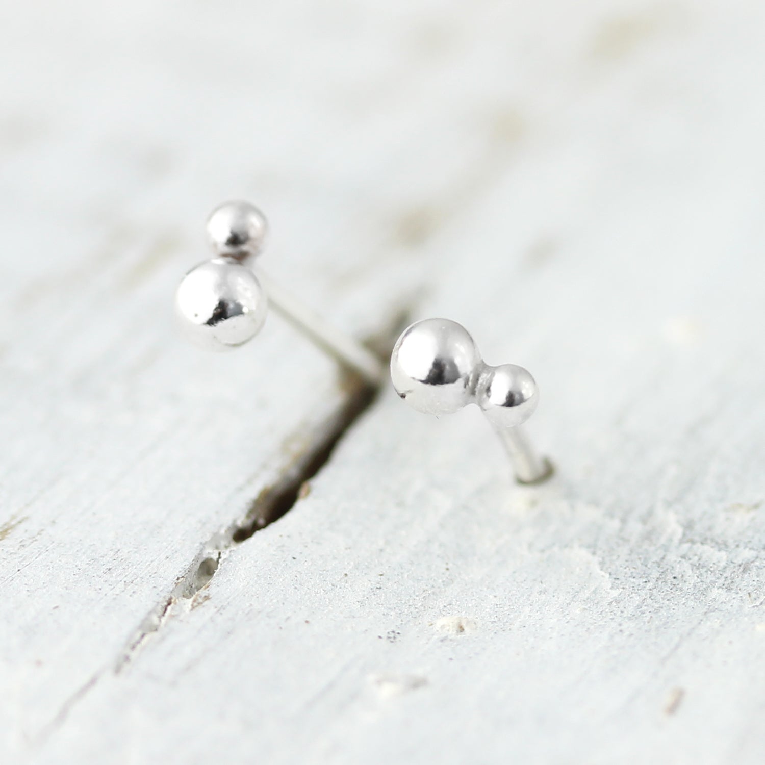 Boucles d'oreilles Deux points