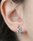 Boucles d'oreilles serpents