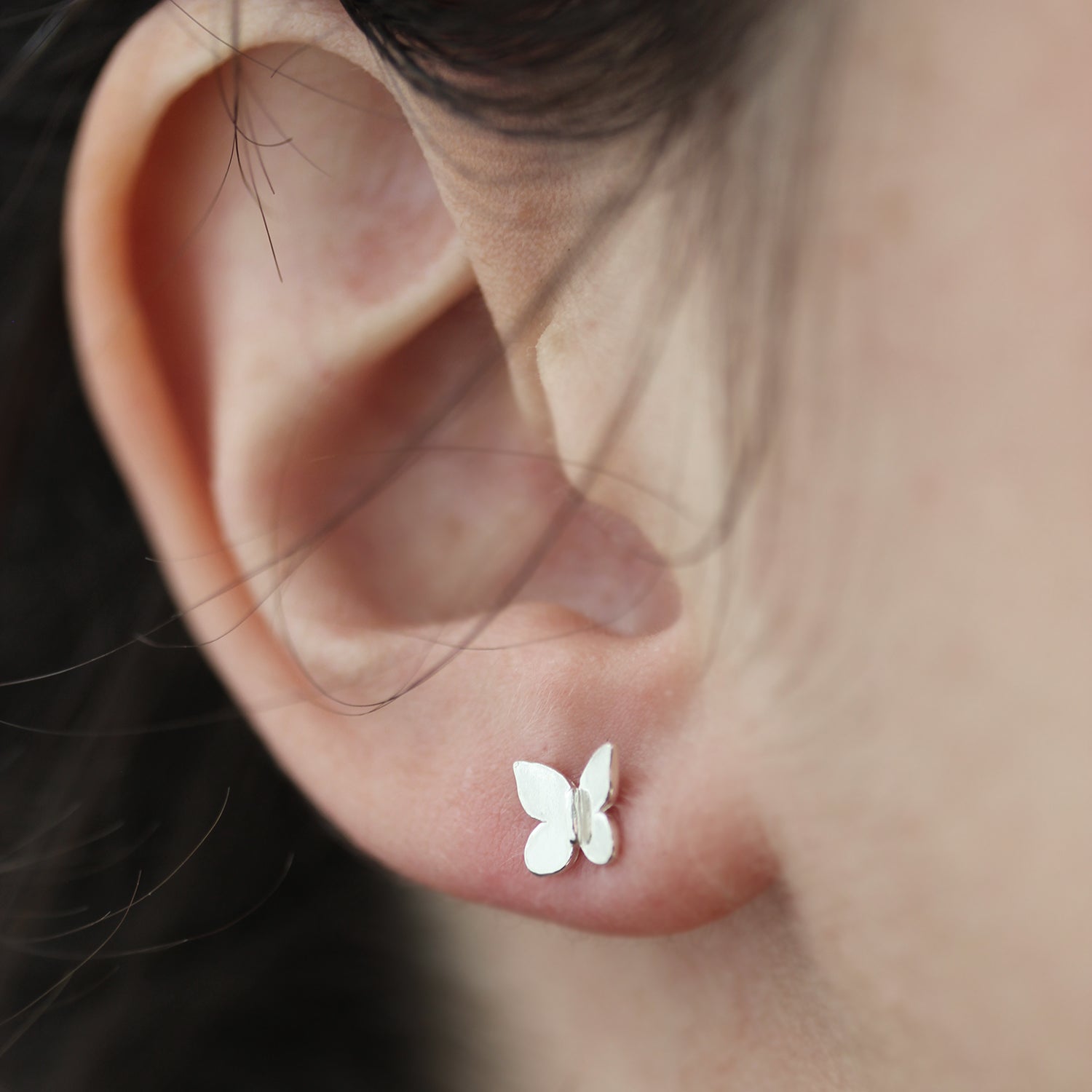 Boucles d'oreilles papillons