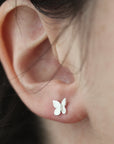 Boucles d'oreilles papillons