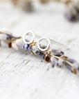 Boucles d'oreilles mini cercles