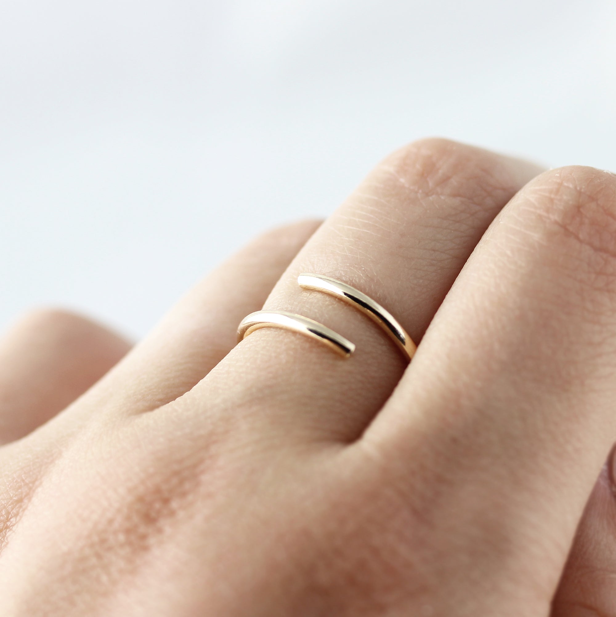 Simple open ring