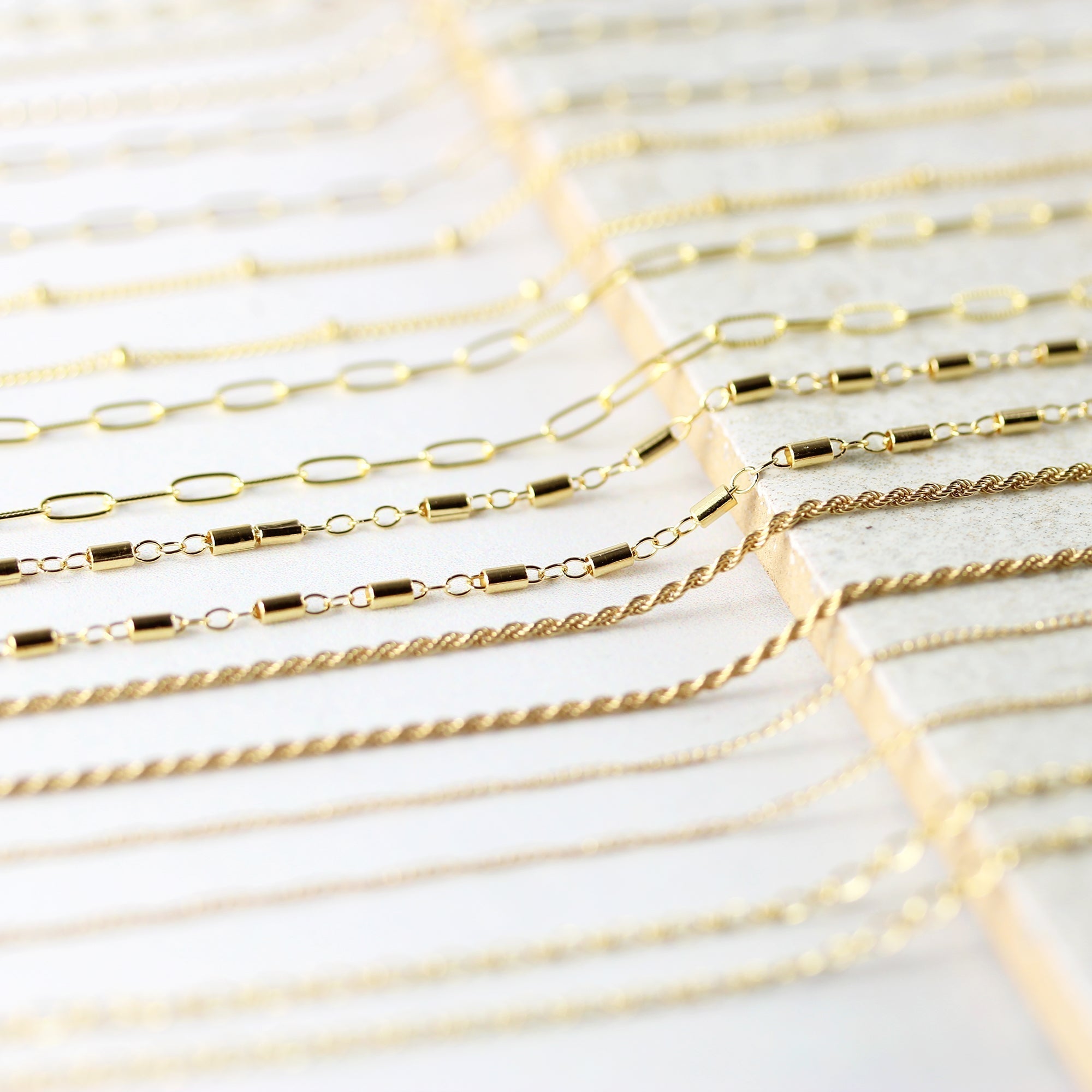 Diamond mesh chain