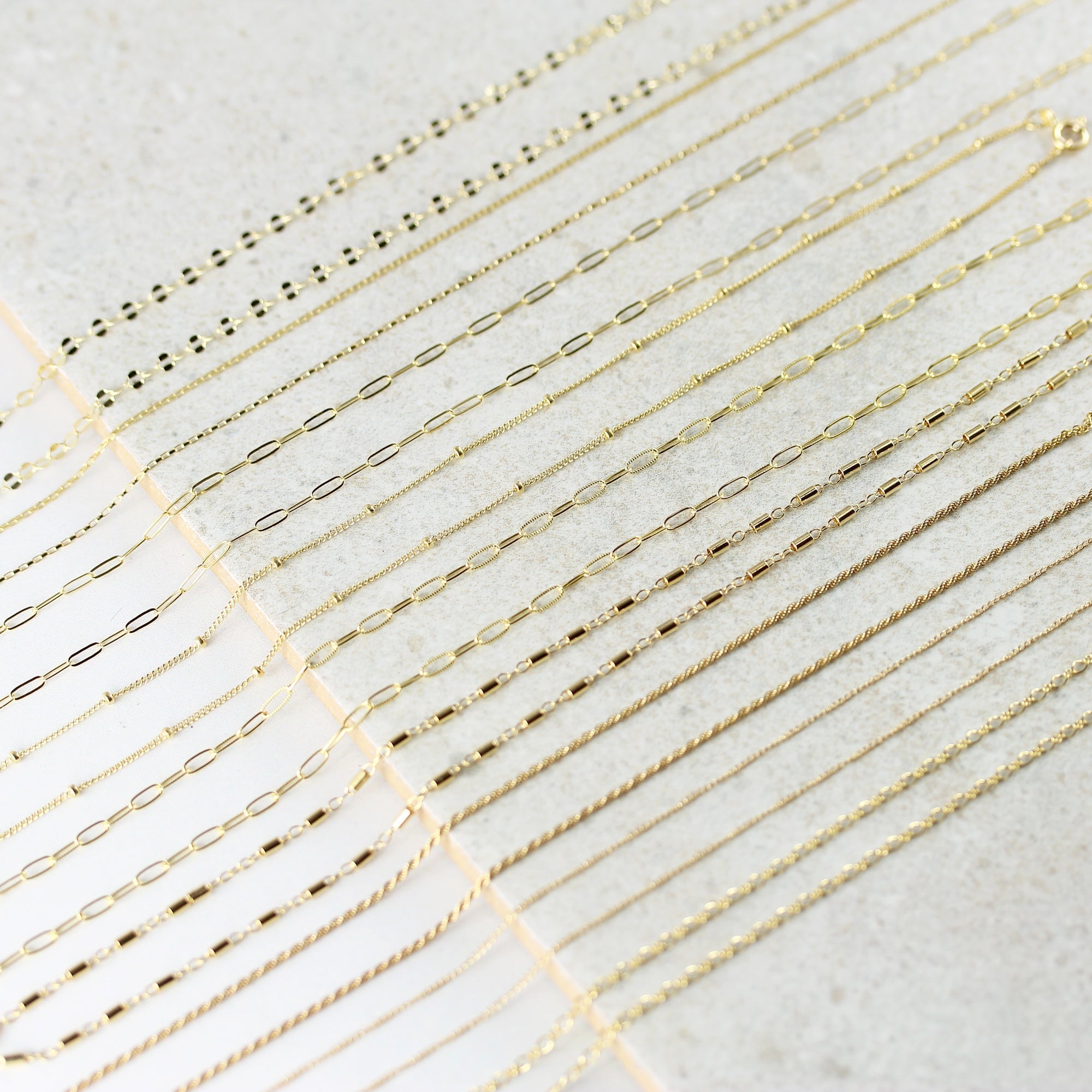 Diamond mesh chain