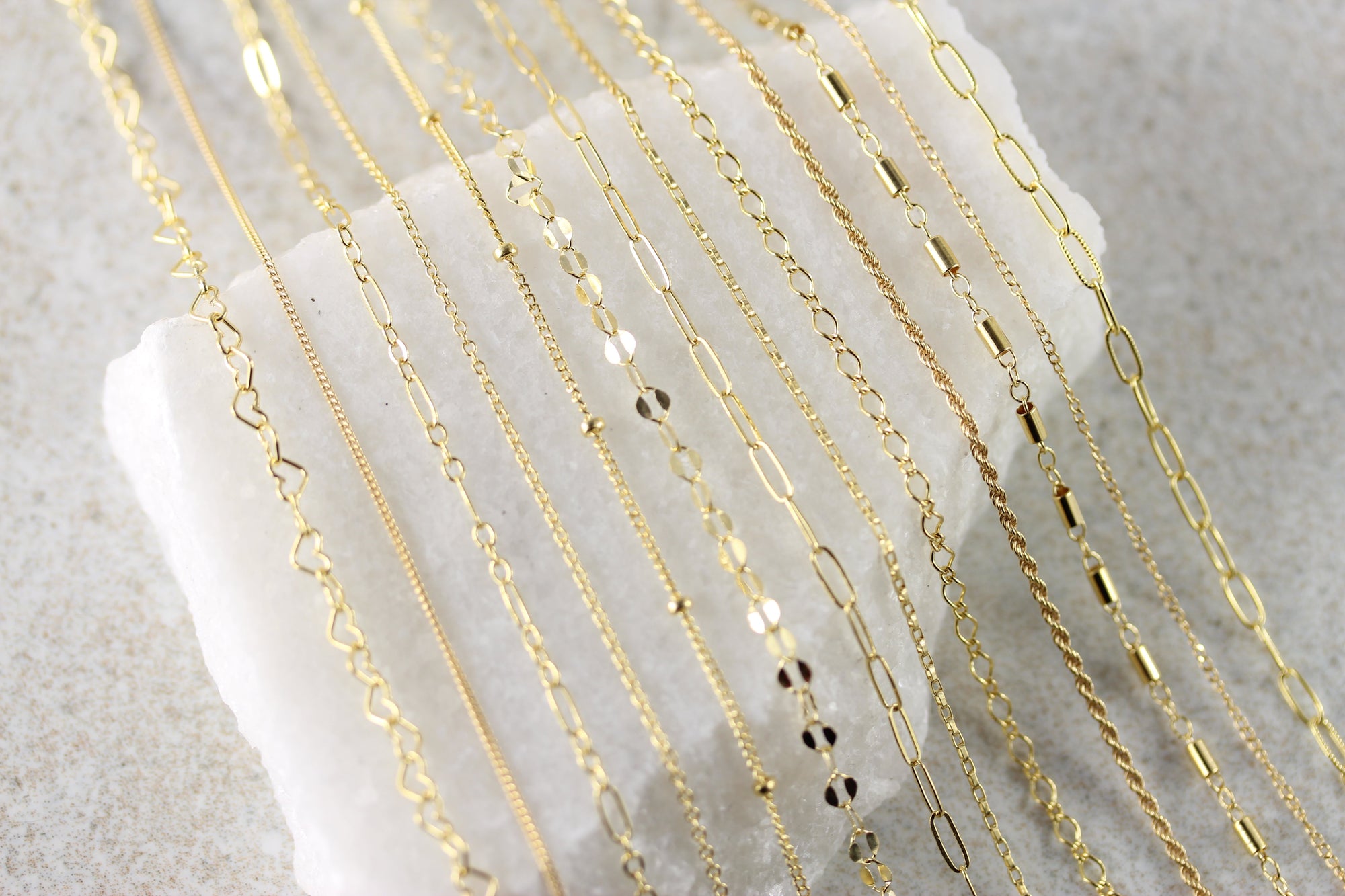 Diamond mesh chain