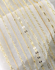 Diamond mesh chain