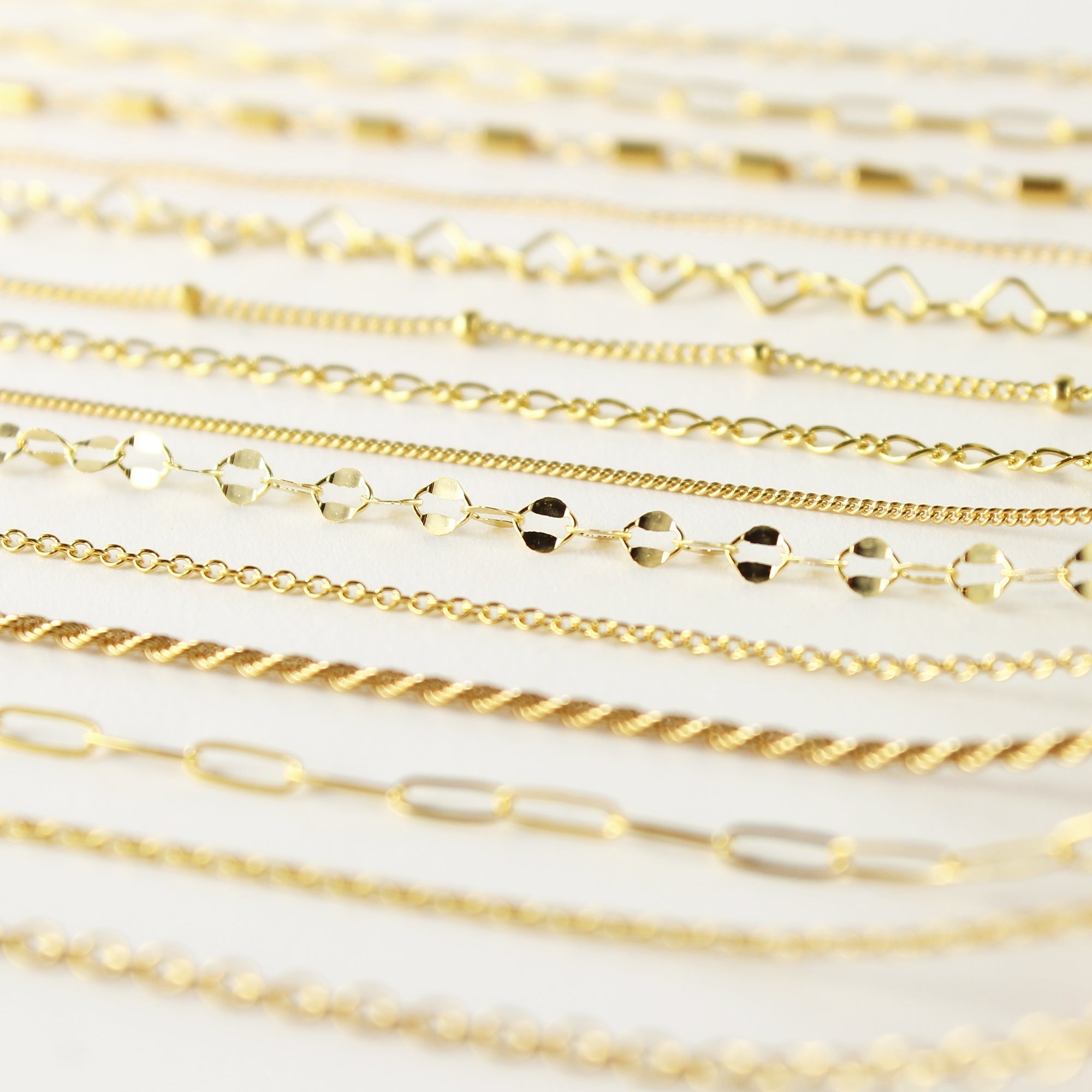 Diamond mesh chain